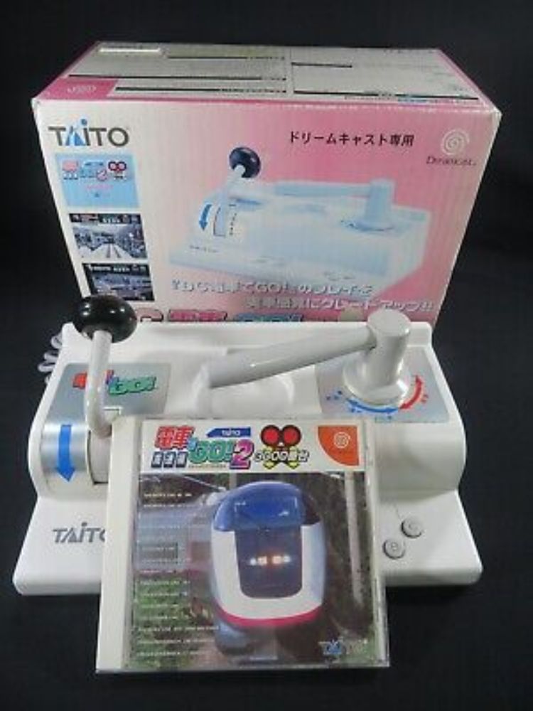 Densha de go dreamcast DC SEGA controller pad Japan Taito train game jp tested  | eBay