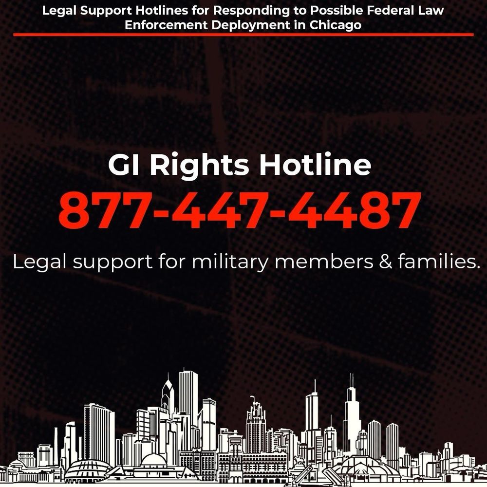 GI Rights Hotline 877-447-4487