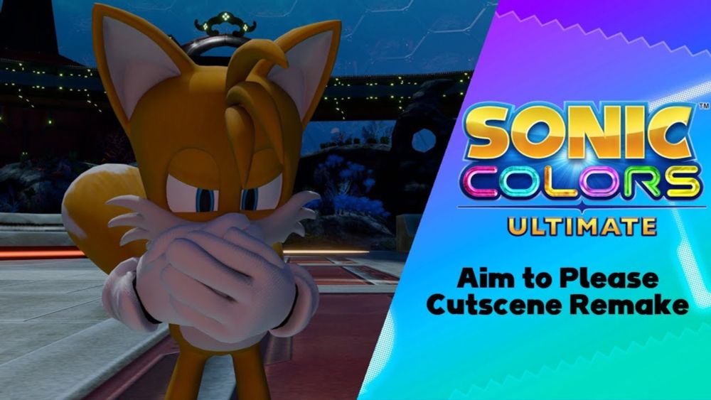 Sonic Colors (Ultimate) - Aim to Please Cutscene Remake