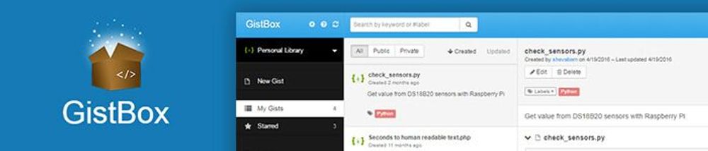 Organisez vos gists avec GistBox ! - Informatique générale - ShevAr...