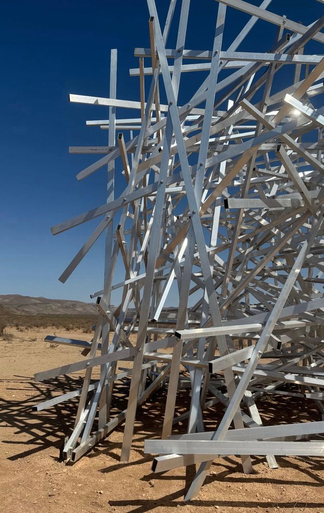 land art next to OJR Marfa