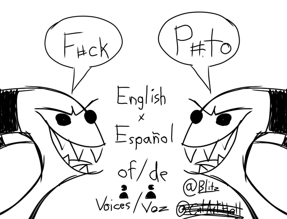 It was Blitzø who drew it, not mine. ._.