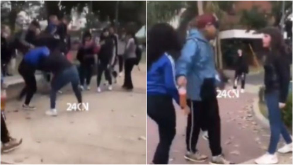 "Dale, pegale como te enseñé": Así alentaba un papá a su hija en la pelea con una compañera del colegio de Ramos Mejía