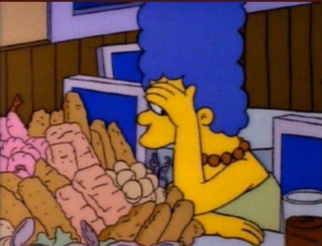 Embarrassed Marge