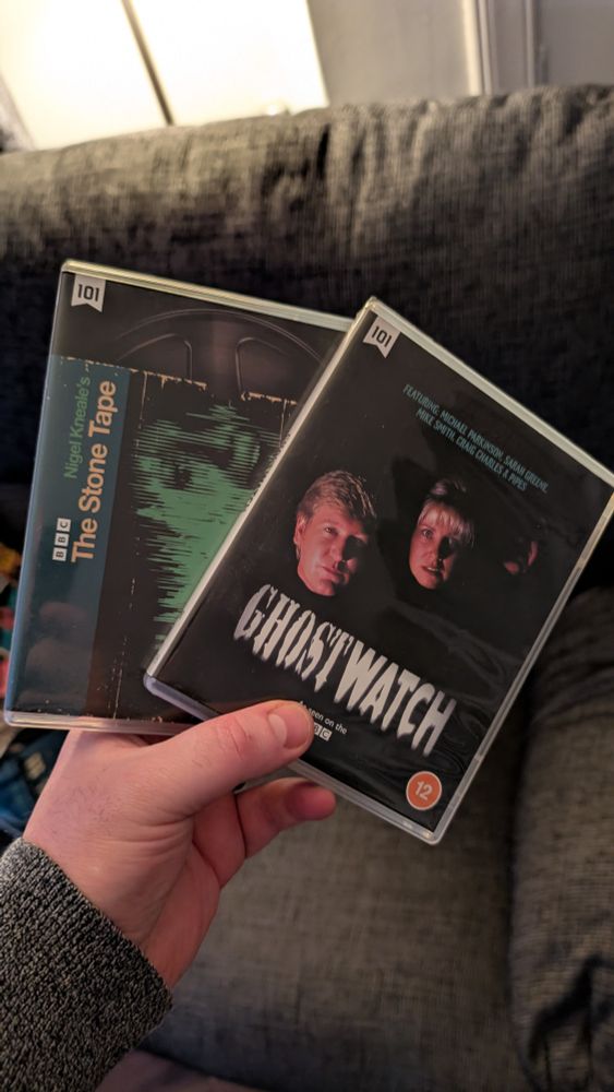 The Stone Tape and Ghostwatch on Digital Versatile Disc