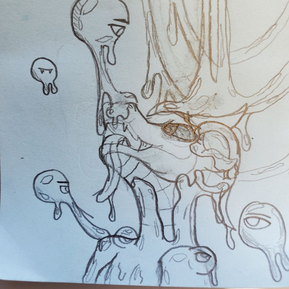 Akuren the kobold getting gooped up by Kuromaru.