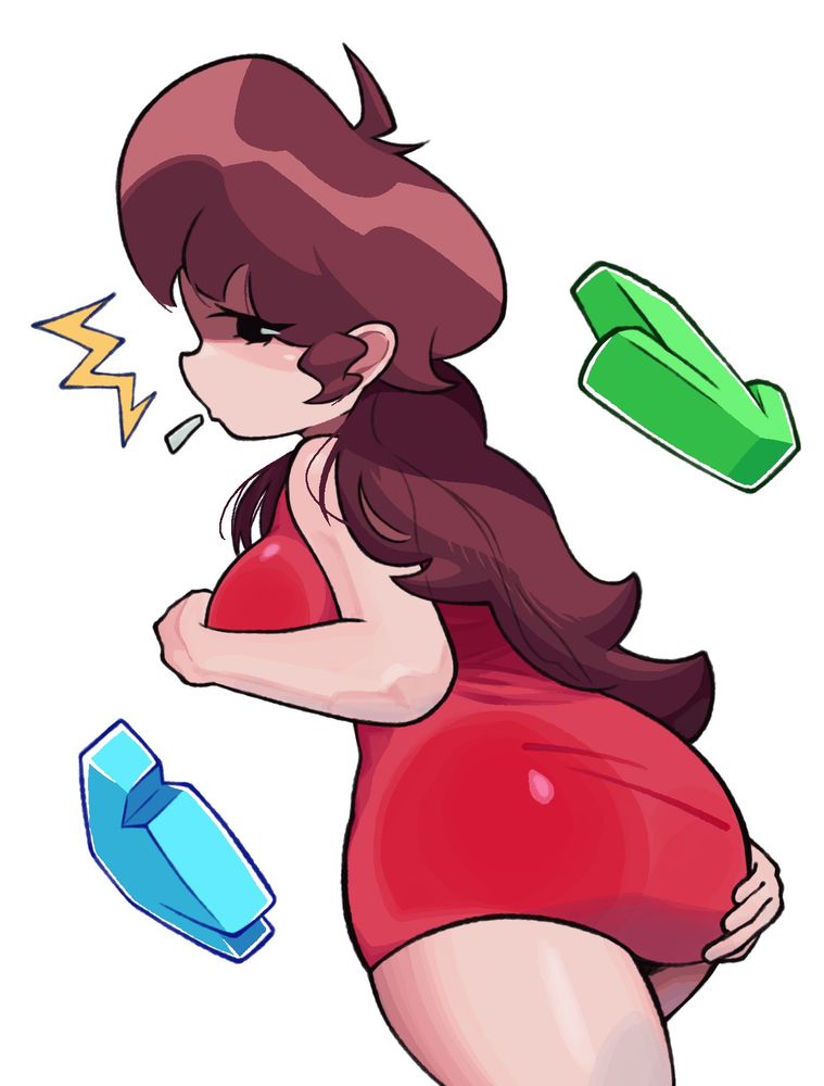 g(yatt)irlfriend’s jus suckin on a lollipop, she aint smoking here dw, the arrows look like gummies, yum 