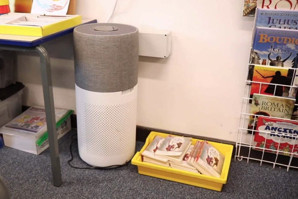 Schools cut covid-19 sick days by 20 per cent using HEPA air filters