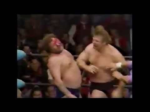 Stan Hansen & Brody vs Harley Race & Slater 1982 12 02
