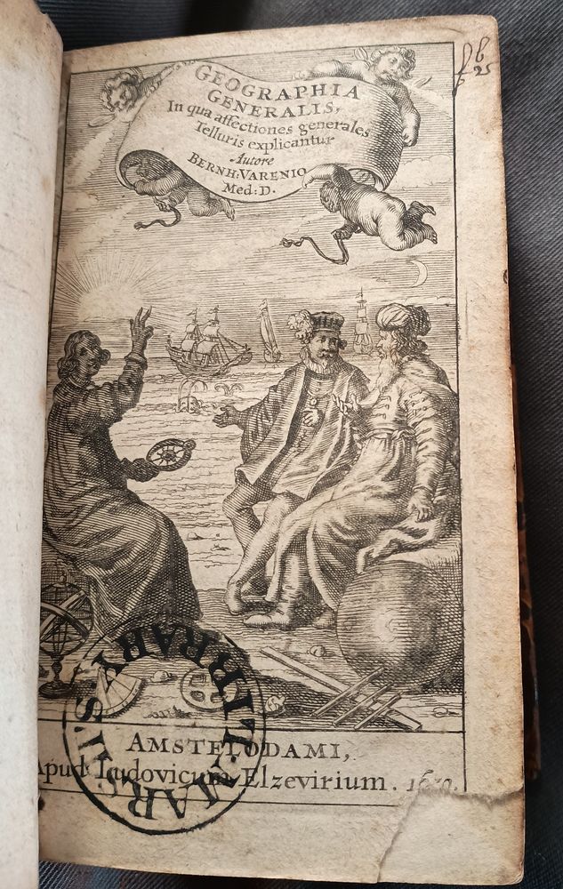 Engraved title page from 1650