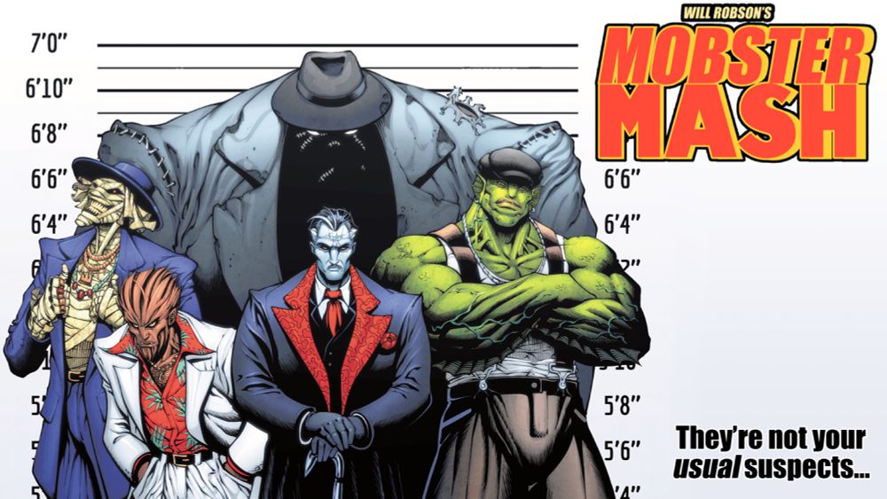 Mobster Mash #1 - Classic Movie Monsters as Mobsters!