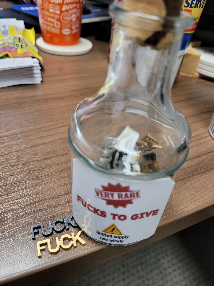 Coworker gifted me two of his limited fucks to give 