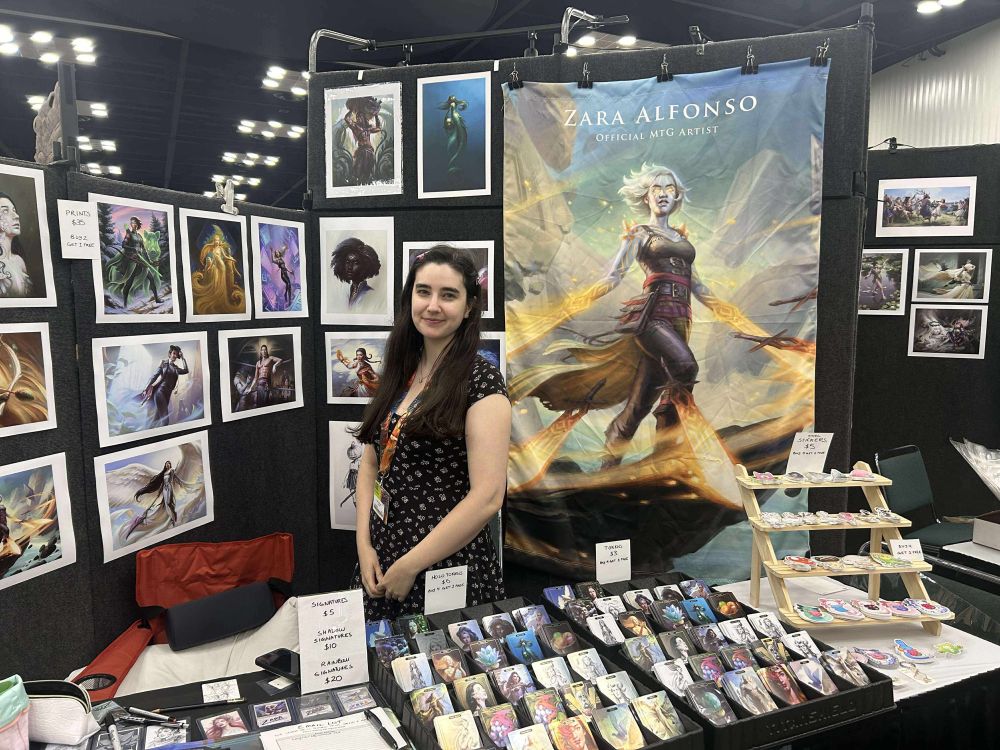 Zara Alfonso is at GenCon Booth 74