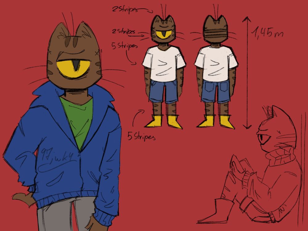 Referenz sheet for my oc 97