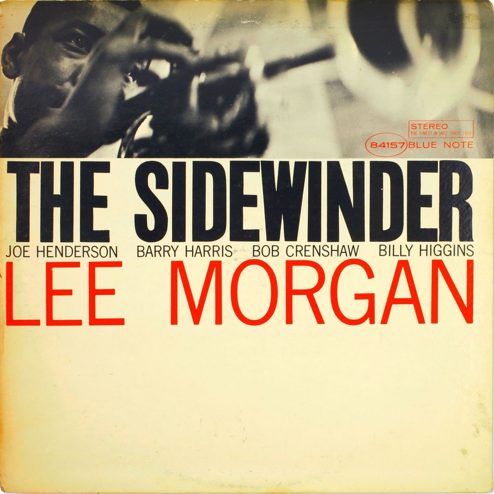 Album cover art for Lee Morgan's The Sidewinder