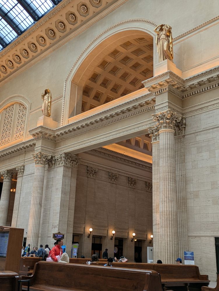 Union Station in the FREE CITY of CHICAGO 