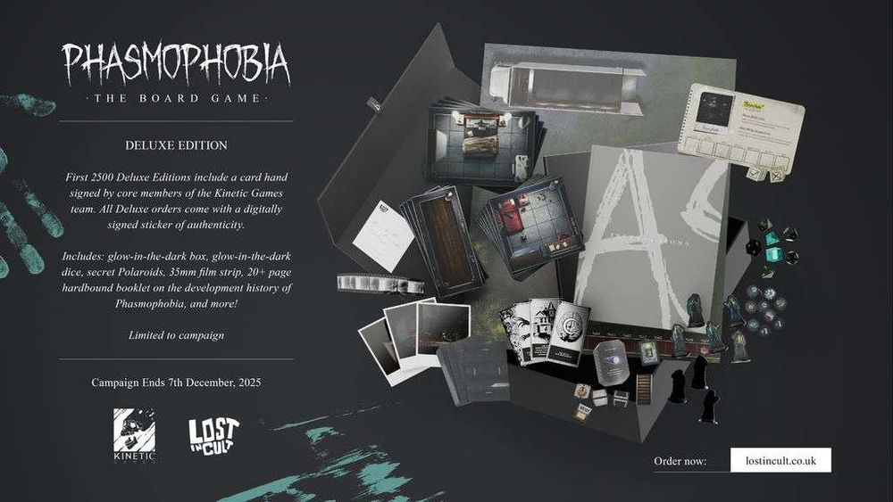 Phasmophibia: The Board Game key art image