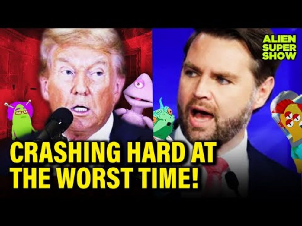 OMG!! Trump and Vance go OFF THE RAILS as Election Day NEARS | Alien Super Show