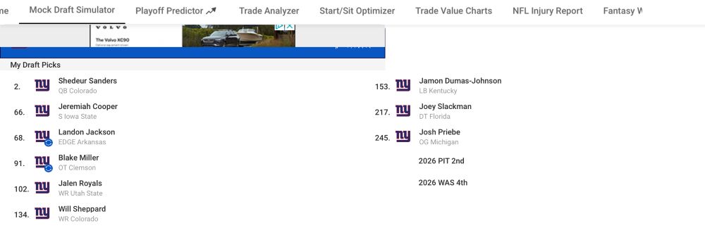 Decided to trade back more than once