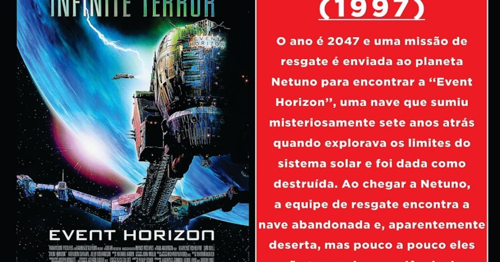 Frames-Top-da-Semana - O Enigma do Horizonte: terror infinito no espaço infinito