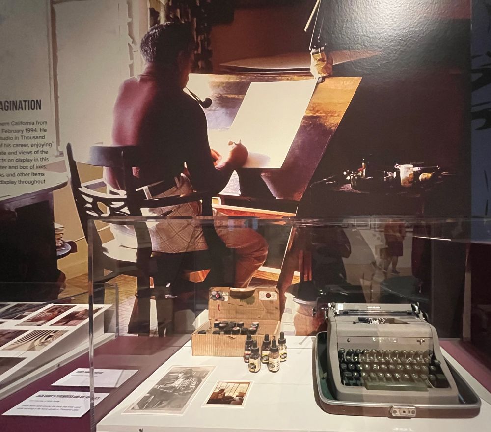 Kirby’s typewriter and inks