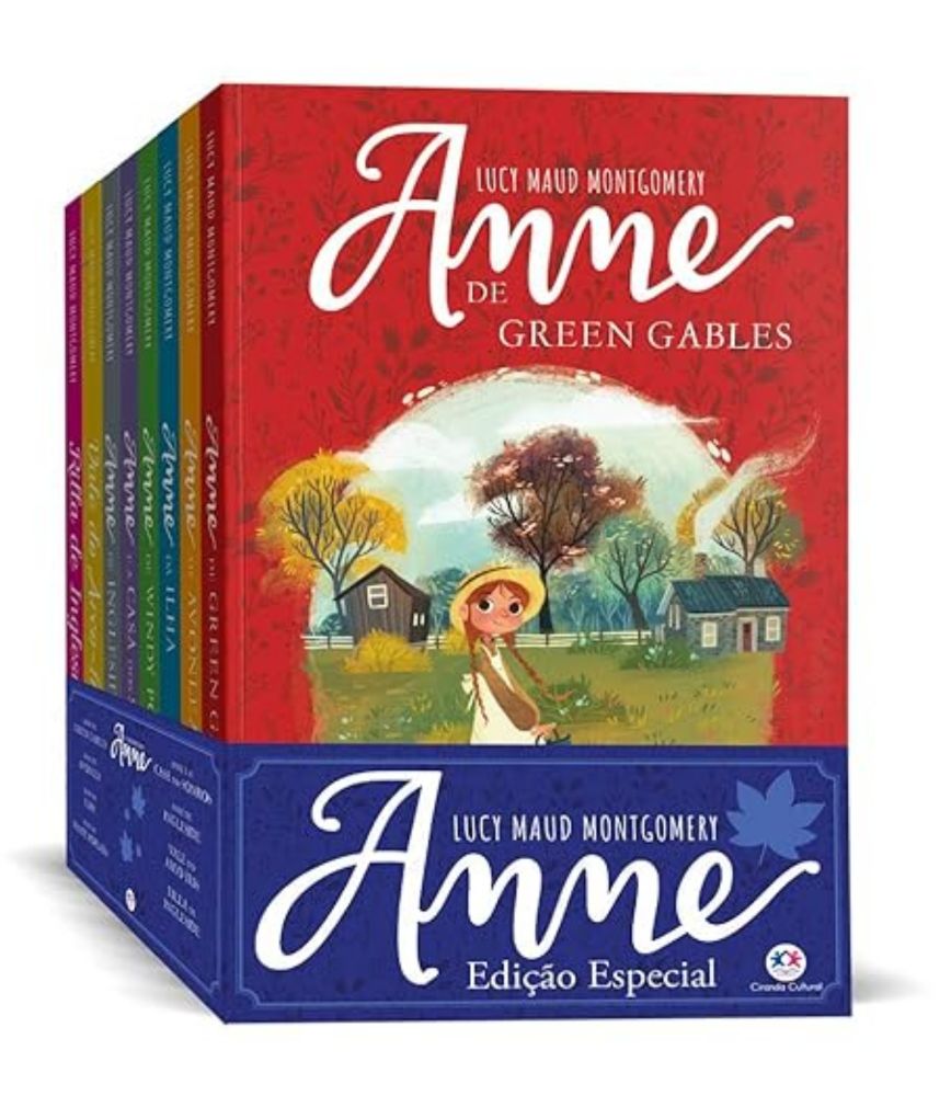 Coleção Anne de Green Gables com 8 livros mais Diário de aventuras | Amazon.com.br