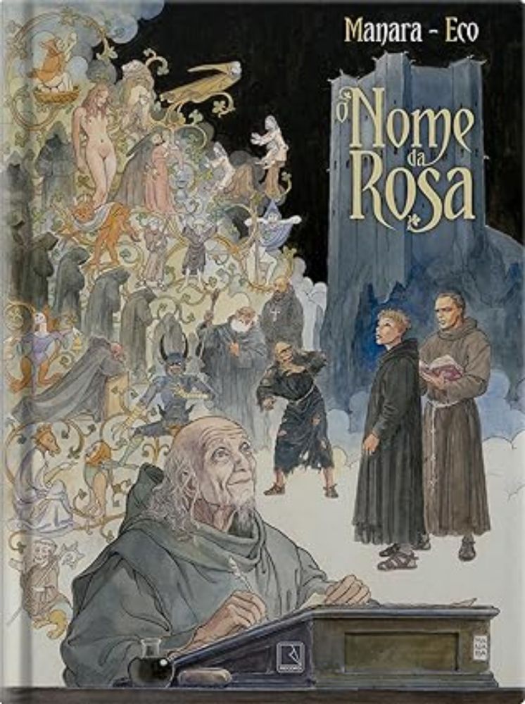 O nome da rosa - Graphic Novel (Vol. 1) | Amazon.com.br