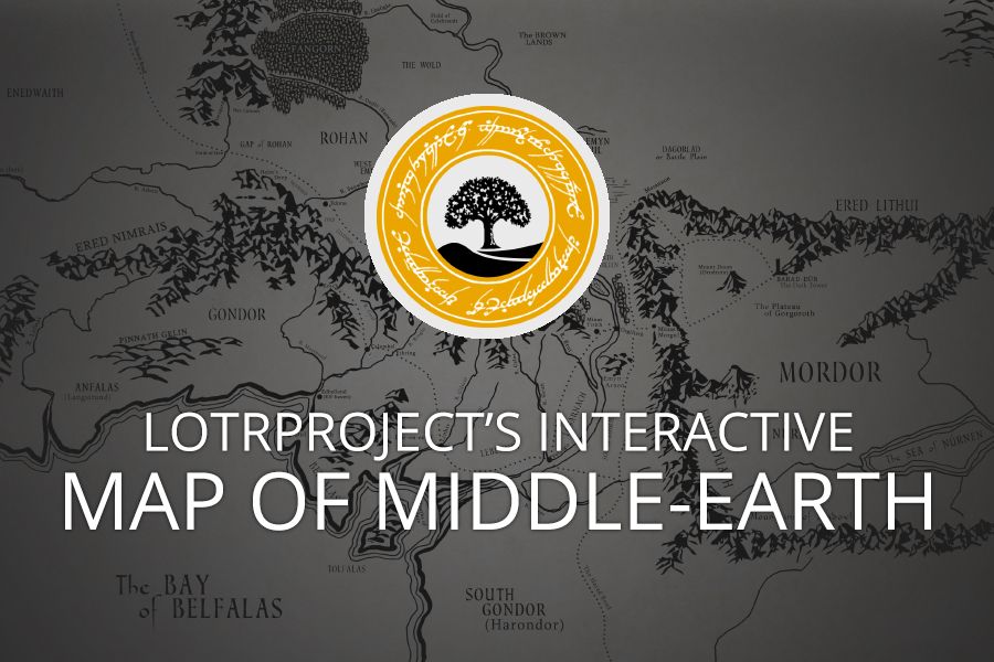 Interactive Map of Middle-Earth - LotrProject