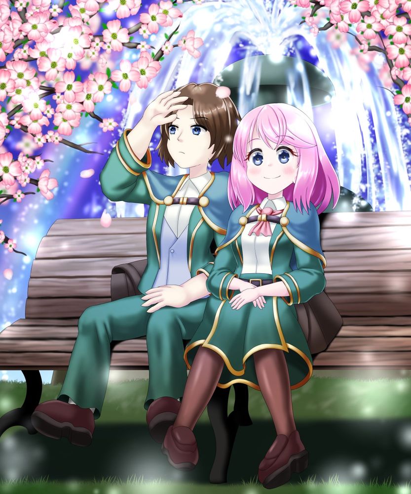 オリジナル　魔法学校の生徒風