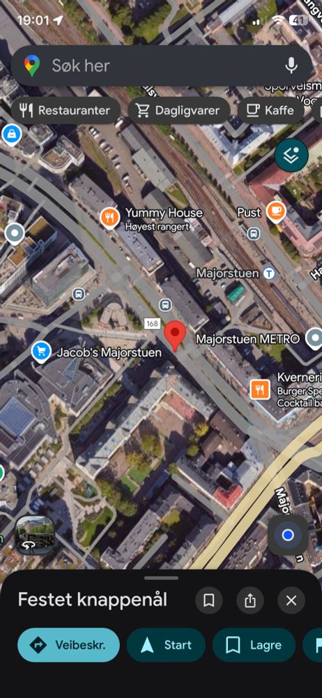 Stedets plassering på et kartutsnitt.