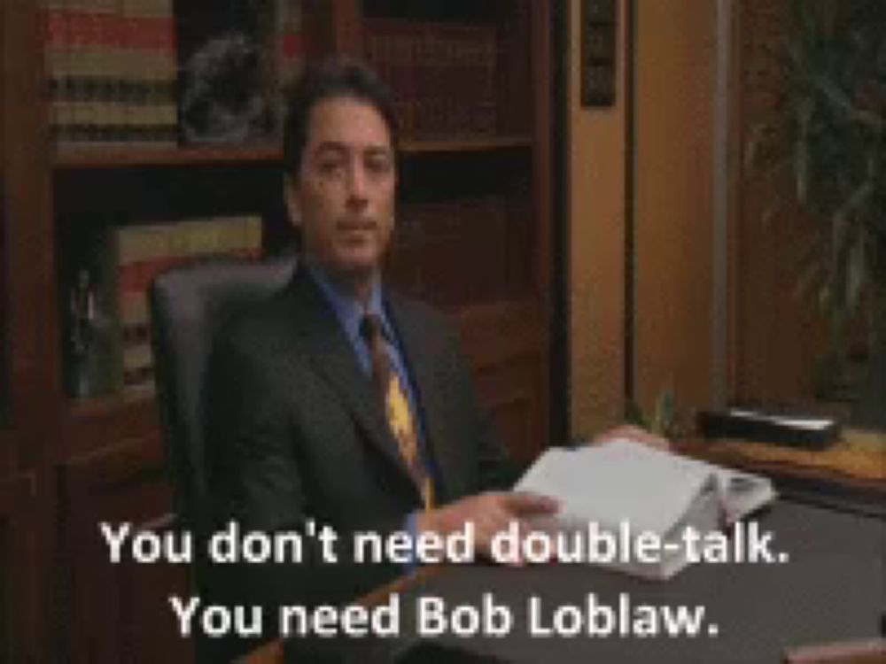 Bob Loblaw Dont Need Double Talk GIF