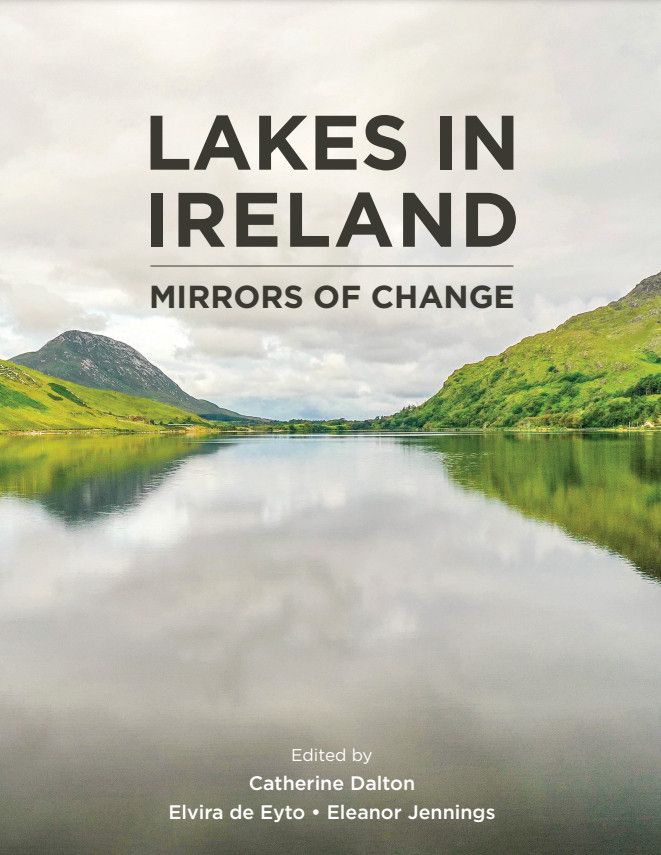 Book cover photograph of Lakes in Ireland - Mirrors of Change