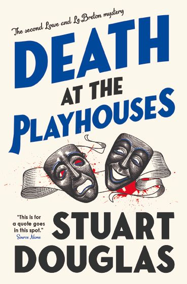 Cover to Death at the Playhouses.