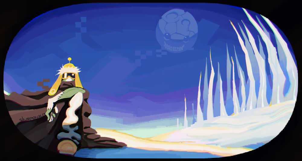 luminousorange - https://open.spotify.com/track/7yqNex3KY1bl4LRivyQW4E?si=911f0fb5cdc248ef

a prisoner looks longingly towards his first sunset, the windswept tundra surrounding him...