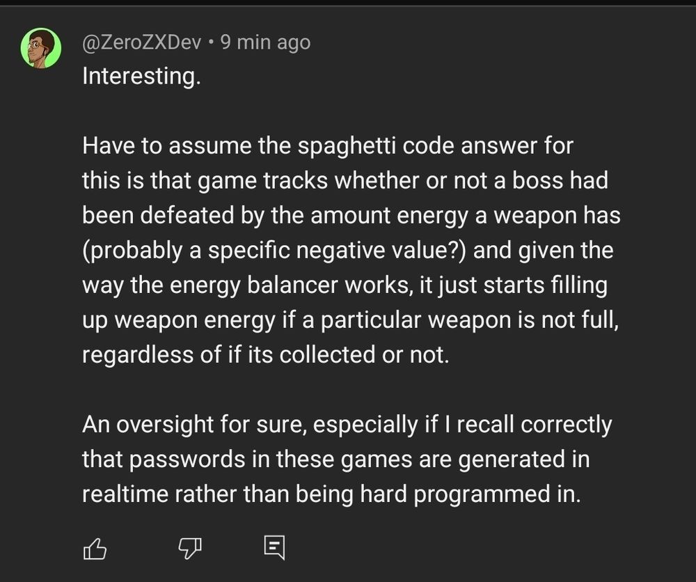 Tl;dr game checks if a robot master is dead via weapon energy per weapon being at a specific value, and the energy balancer just fills that weapon up since all it cares about is if it is lacking energy or not, hence the boss skip.