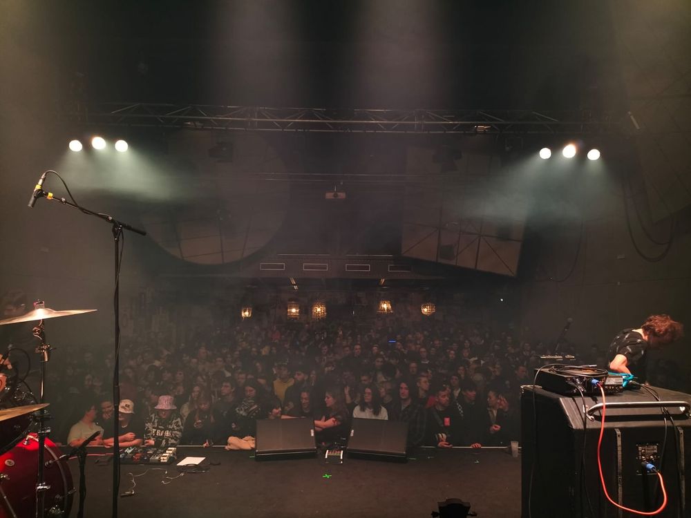 Scène du Grand Mix à Tourcoing face au public