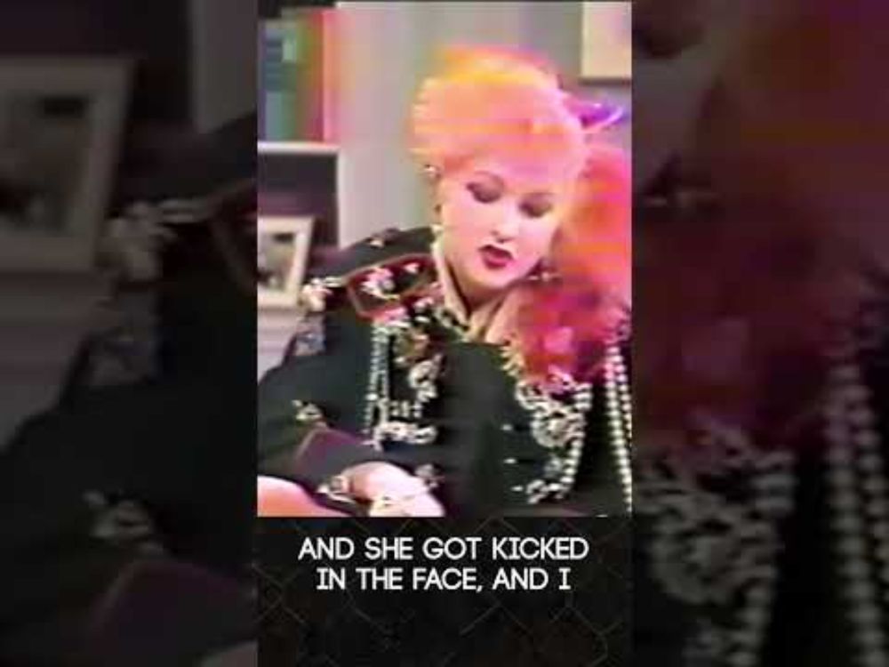 The Odd Question a Fan asked Cyndi Lauper about WWE in '84