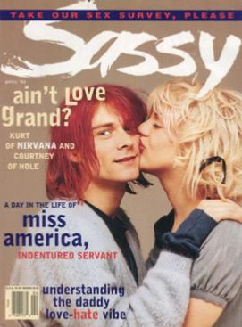 Sassy Magazine, 1992
Kurt & Courtney cover