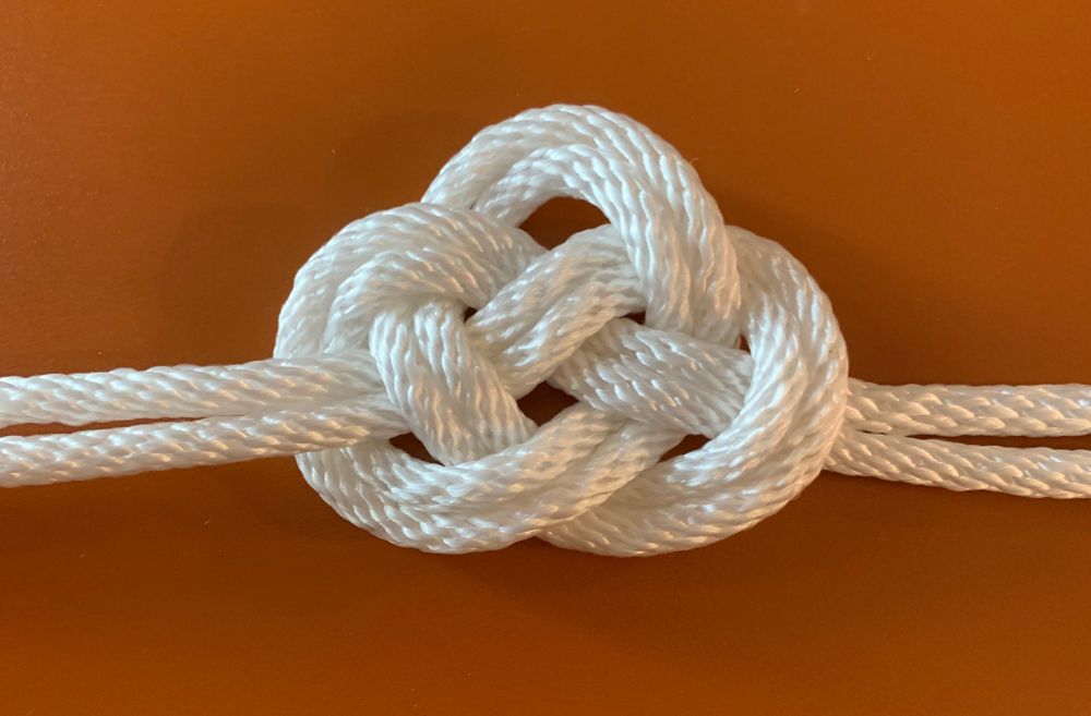 Imagine of a double coin knot