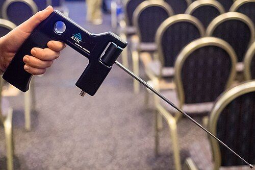 The ADI-651, another bullshit scammy dowsing rod for explosives that doesn't work