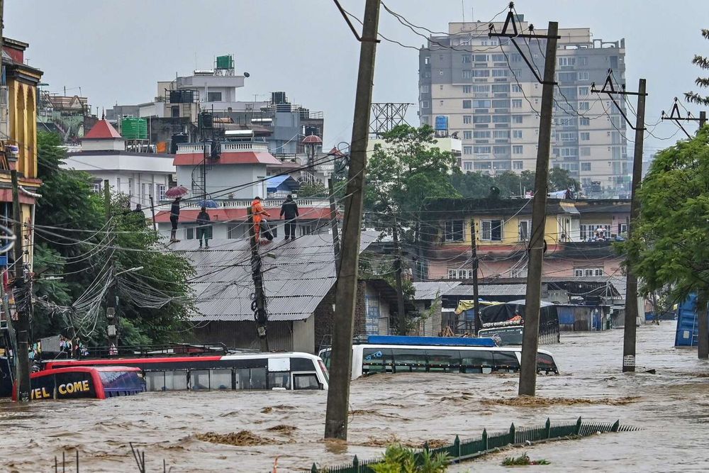 Au Népal, cinquante-neuf morts dans des inondations