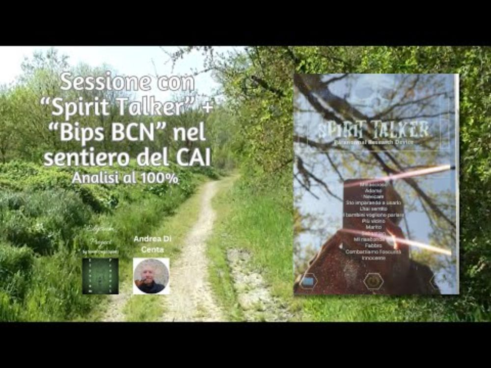 Metafonia con Spirit Talker + Bips BCN_analisi al 100%_parte I #metafonia #paranormal #paranormale