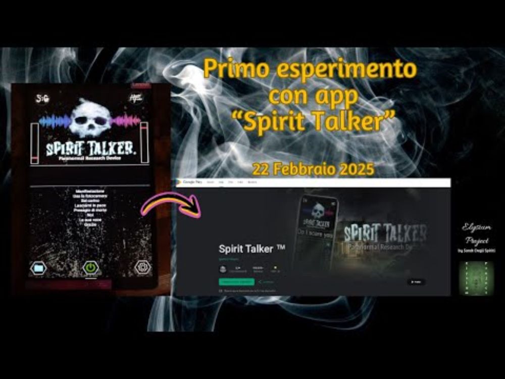 Primo esperimento con "Spirit Talker"_22 febbraio 2025 #paranormale #paranormal #spirittalker