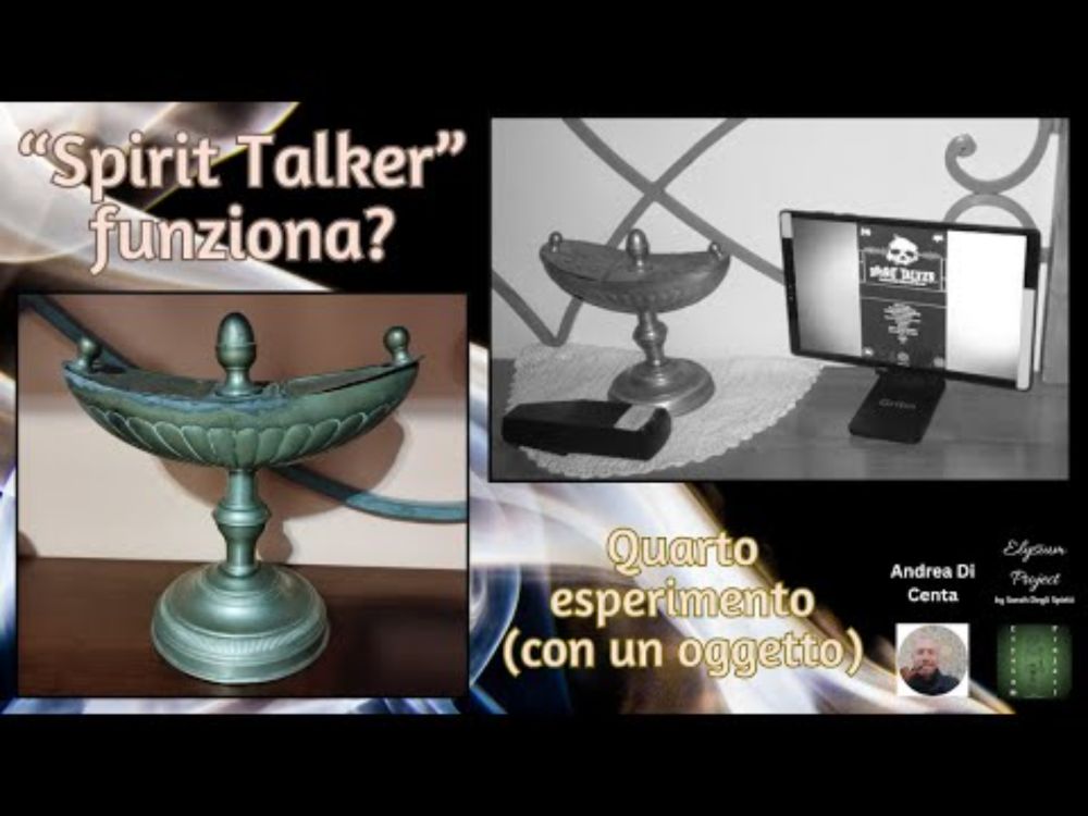 Spirit Talker - Quarto esperimento (con oggetto). Risposte interessanti!  #spirittalker #paranormal