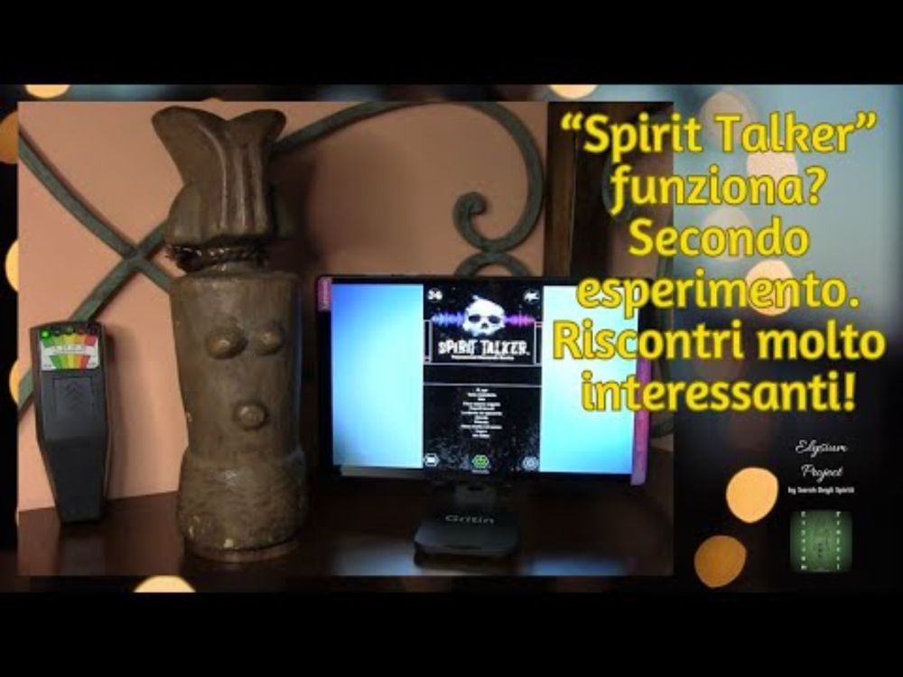 Spirit Talker funziona? 2° esperimento. Tanti riscontri!  #spirittalker #paranormal #paranormale