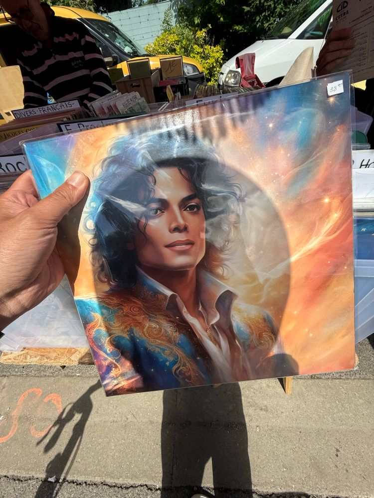 Faux vinyl de Michael Jackson recto