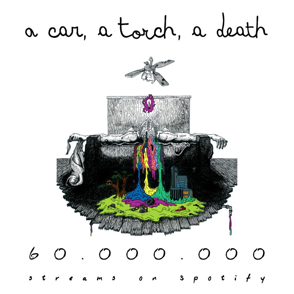 a car, a torch, a death by twenty one pilots reached 60 million streams on spotify 