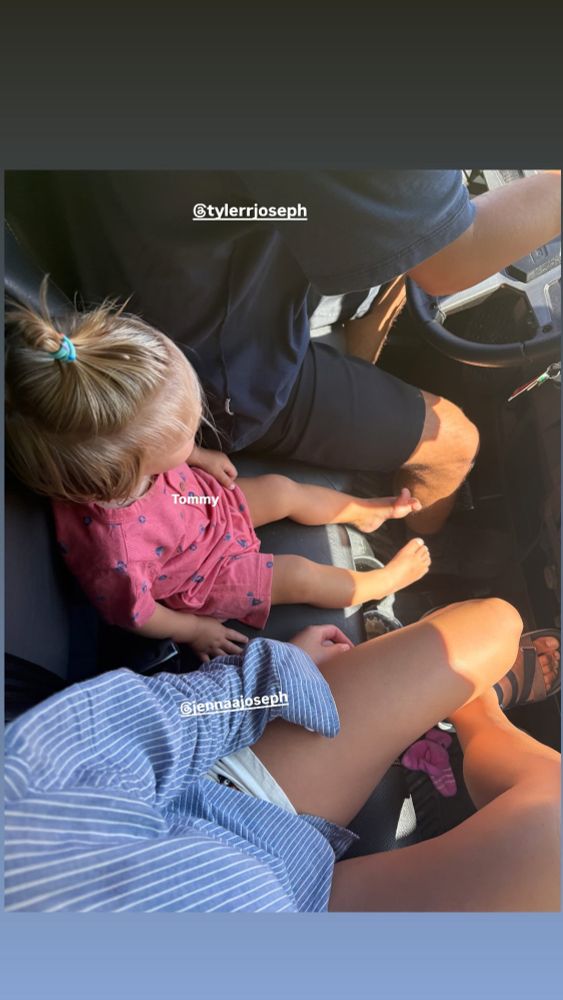 tyler, tommy and jenna in a car