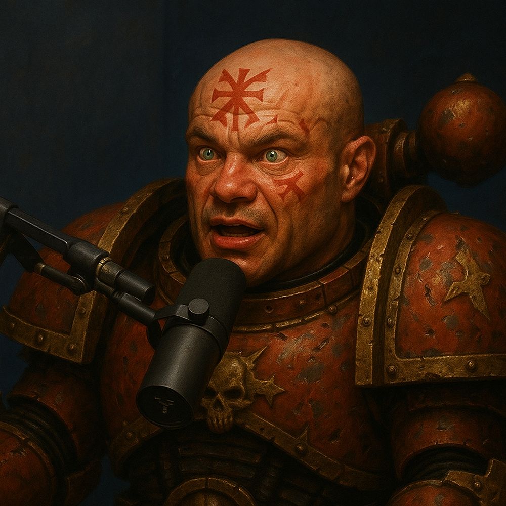 Roidhead ape in power armour