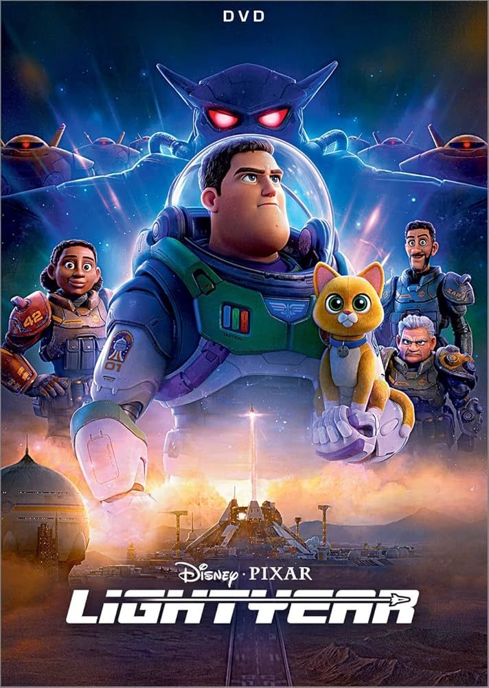 Affiche de Lightyear. En tant que film dans le film, il crée une distance infinie avec son spectateur et n'a pas grand chose à raconter derrière.